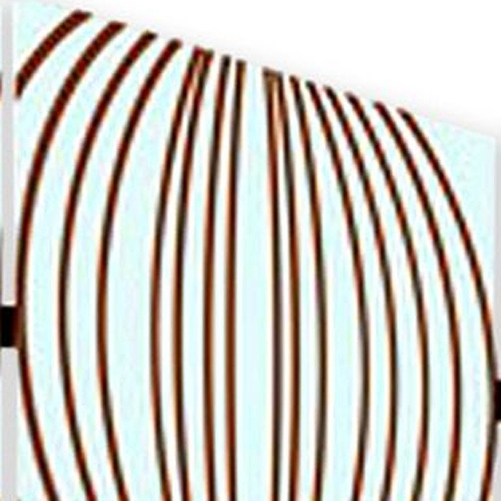 48 X 72 Multi Color Wood Canvas Sphere Screen