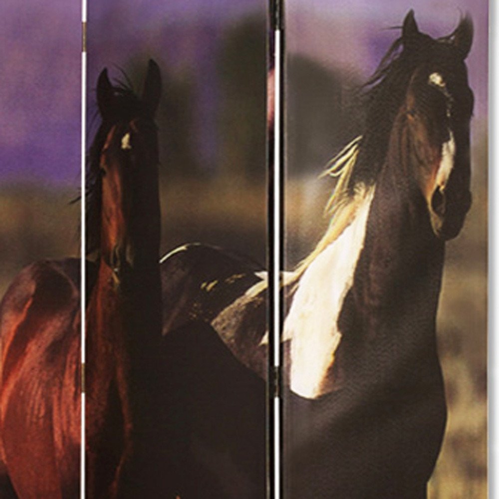 48" X 72" Multi Color Canvas Screen With Nurturing Mare