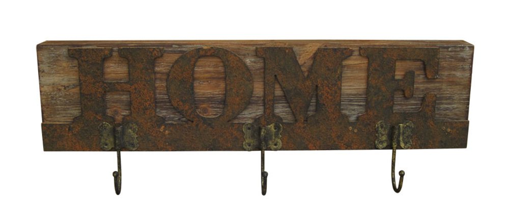 20" X 23" X 5" Brown Wooden Plaque