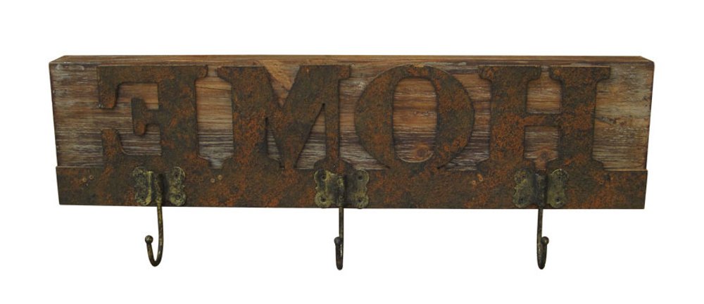 20" X 23" X 5" Brown Wooden Plaque