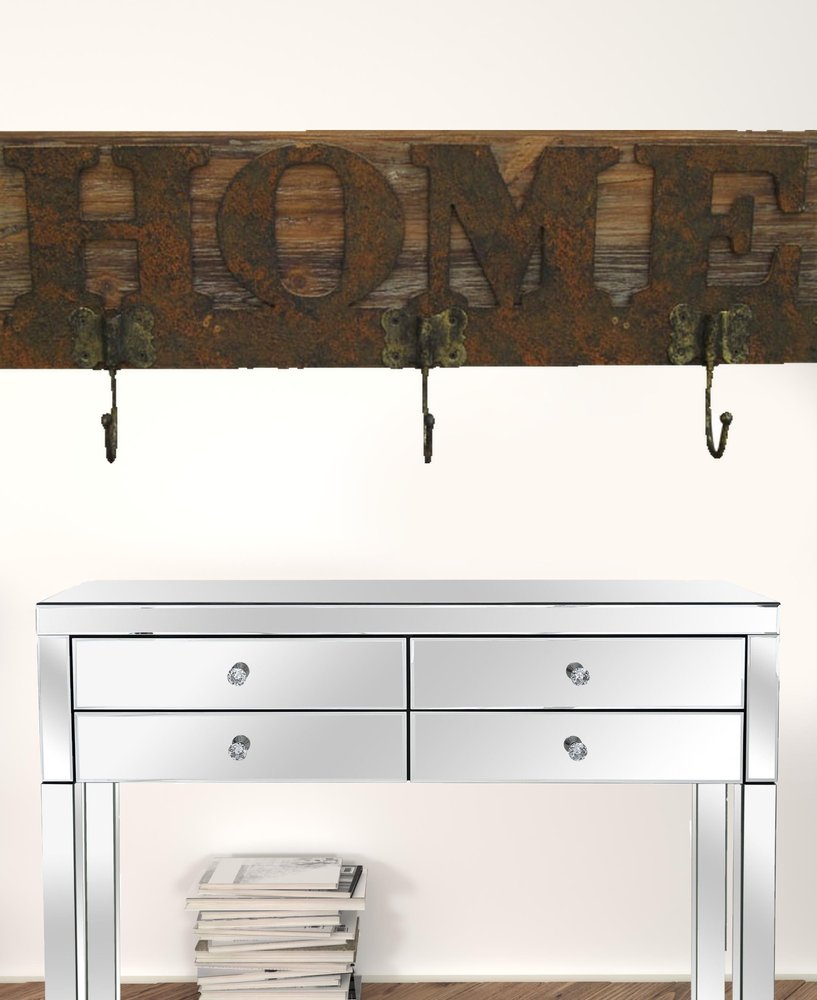 20" X 23" X 5" Brown Wooden Plaque