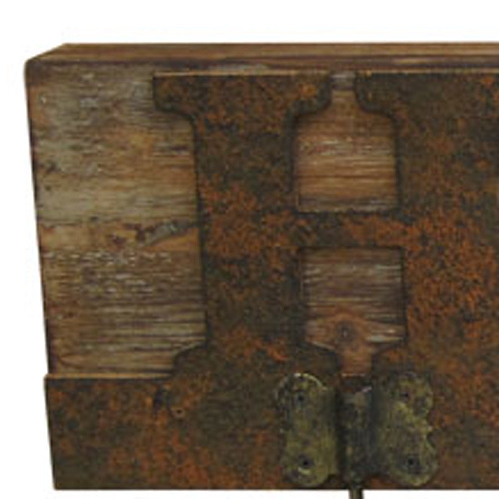 20" X 23" X 5" Brown Wooden Plaque