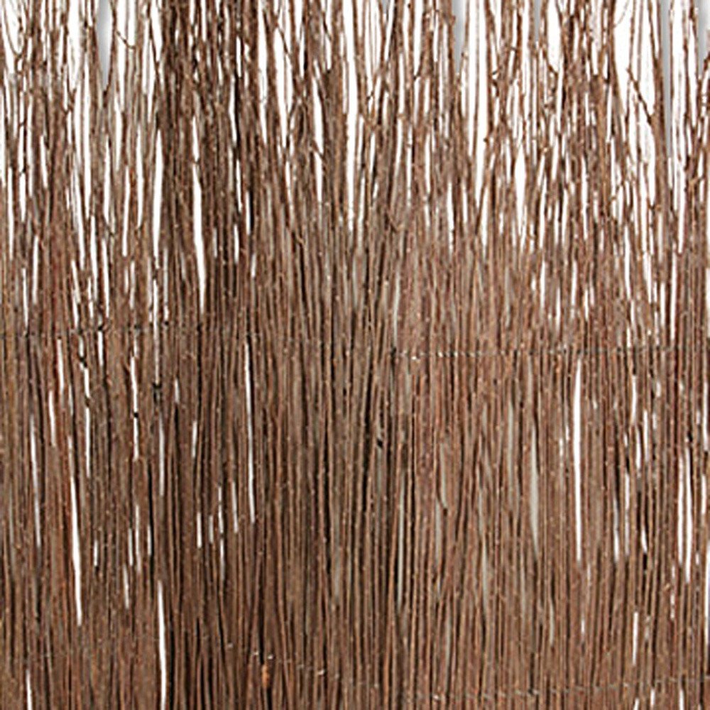 63" X 84" Brown Willow Adirondack Screen