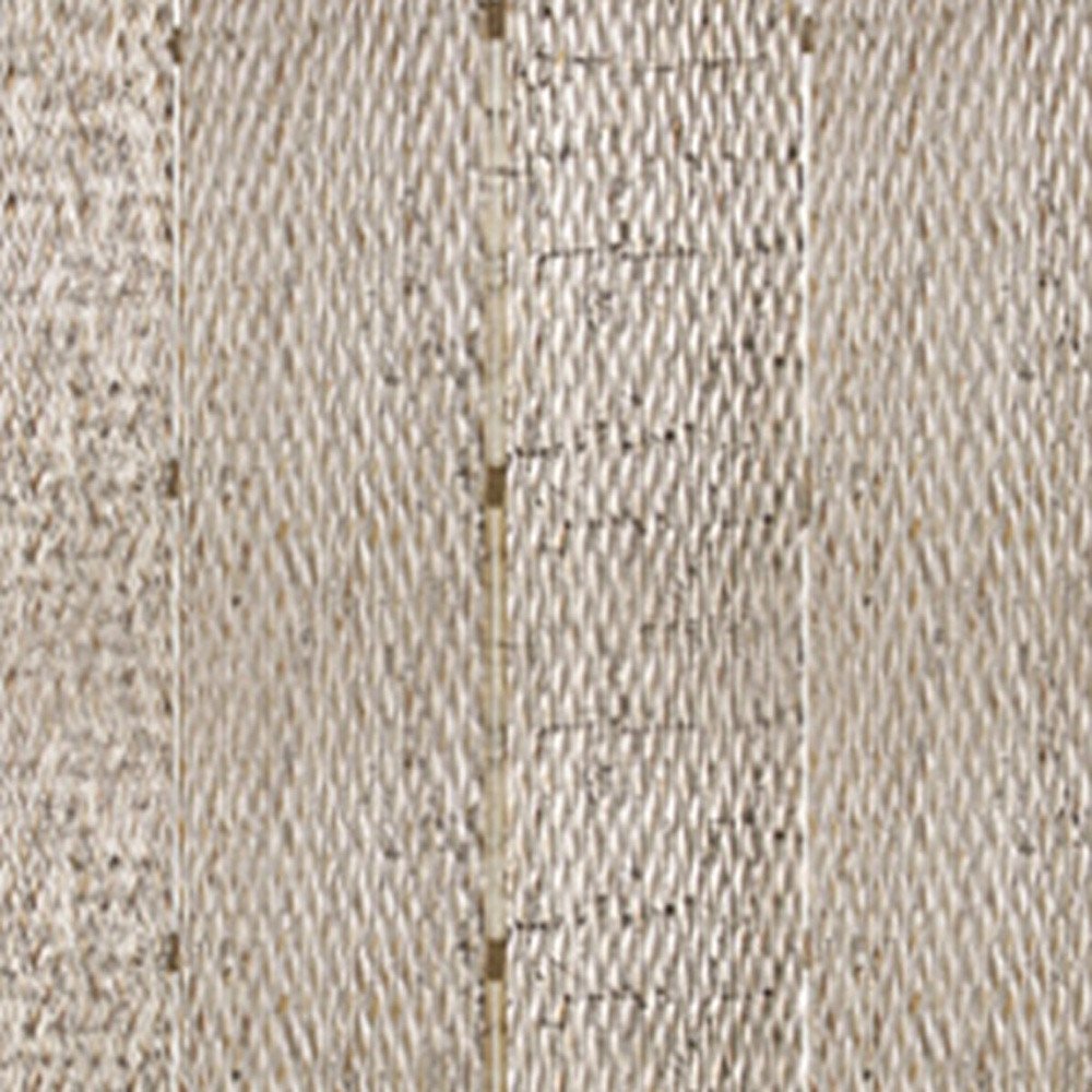 84" X 84" Gold Wood Screen