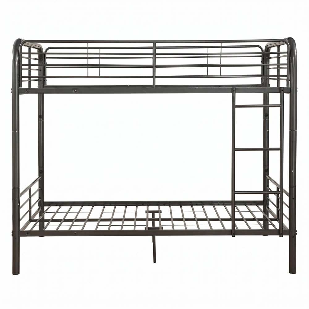 Gunmetal Full Over Full Metal Bunk Bed