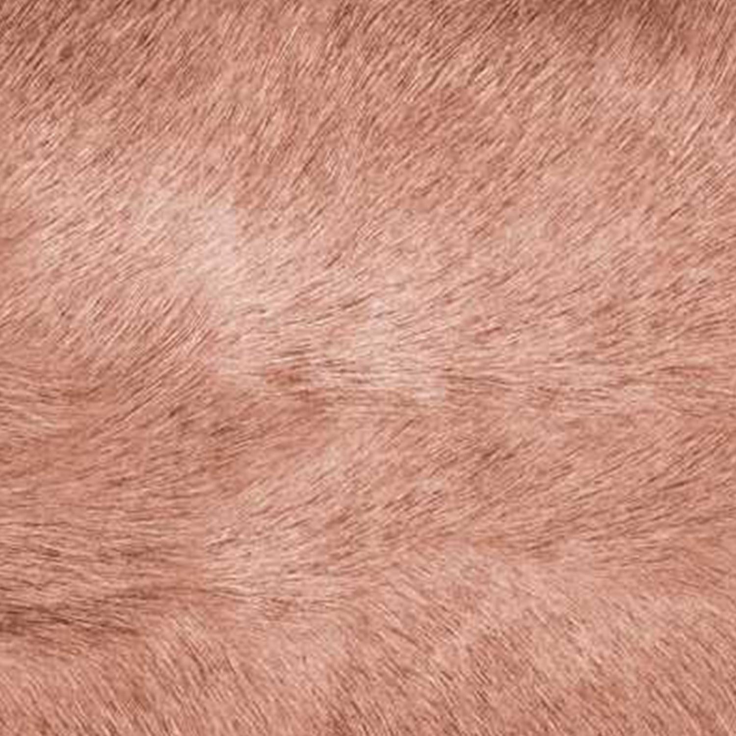 Set of Two 12" X 20" Brown Cowhide Throw Pillow