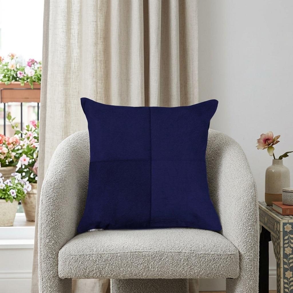 18" X 18" X 5" Navy Pillow