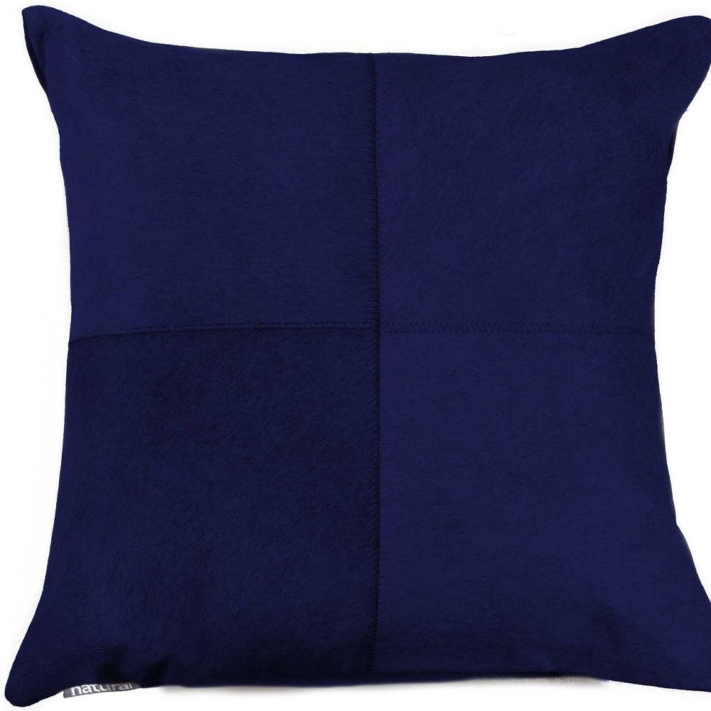 18" X 18" X 5" Navy Pillow