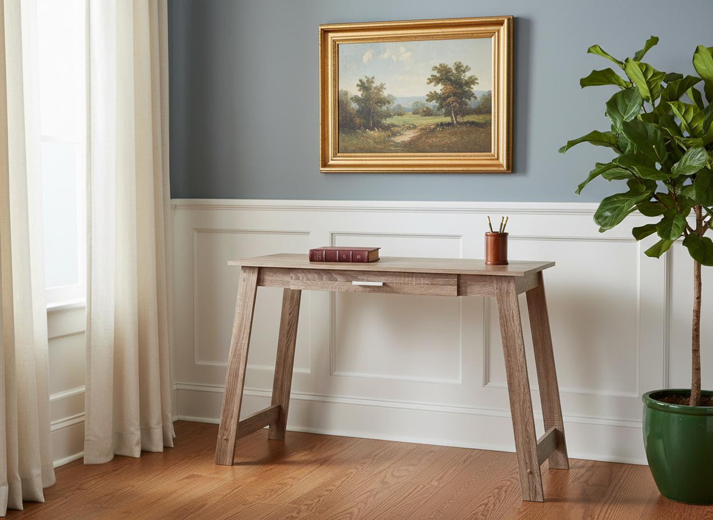 42" Taupe Computer Desk