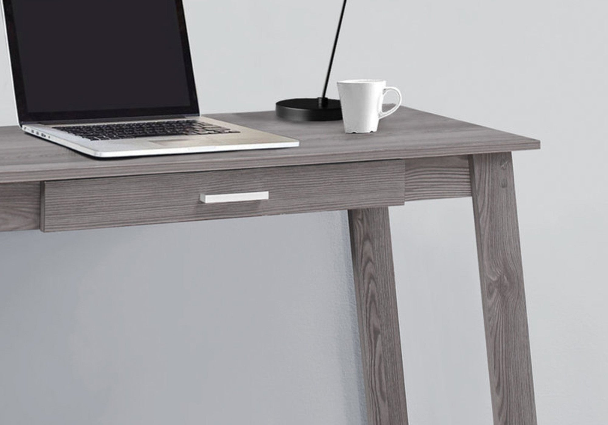 42" Gray Computer Desk