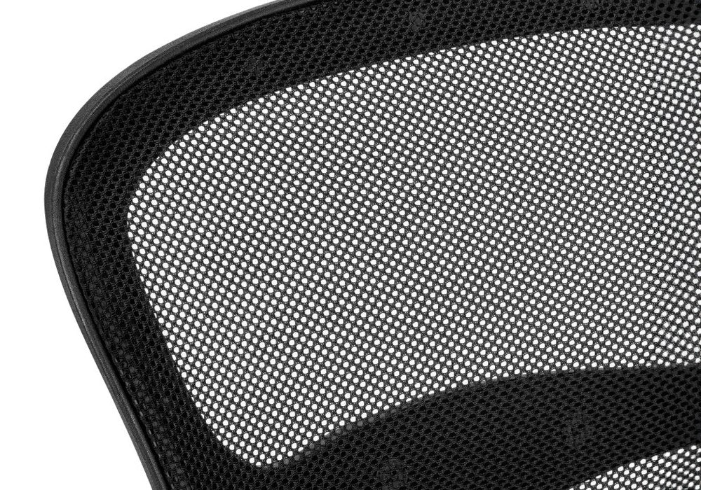 Black Adjustable Height Swivel Rolling Office Chair