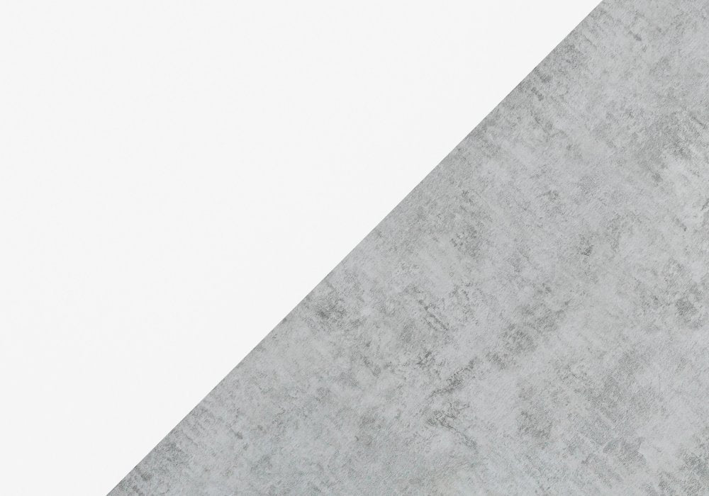 71" Taupe and Silver L Shape Computer Desk With Three Drawers