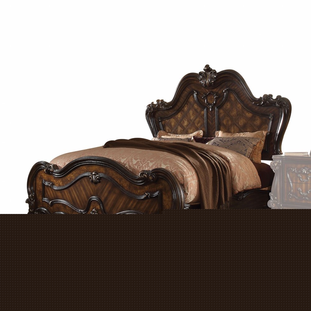 Brown King Bed Frame
