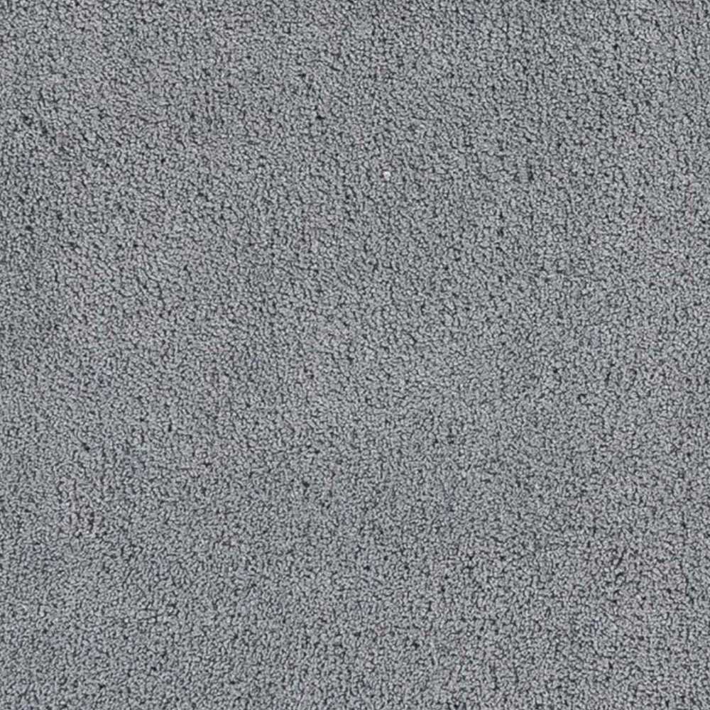 8' Gray Hand Woven Round Rug