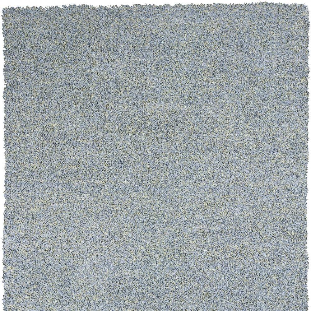 8' X 10' Blue Hand Woven Area Rug