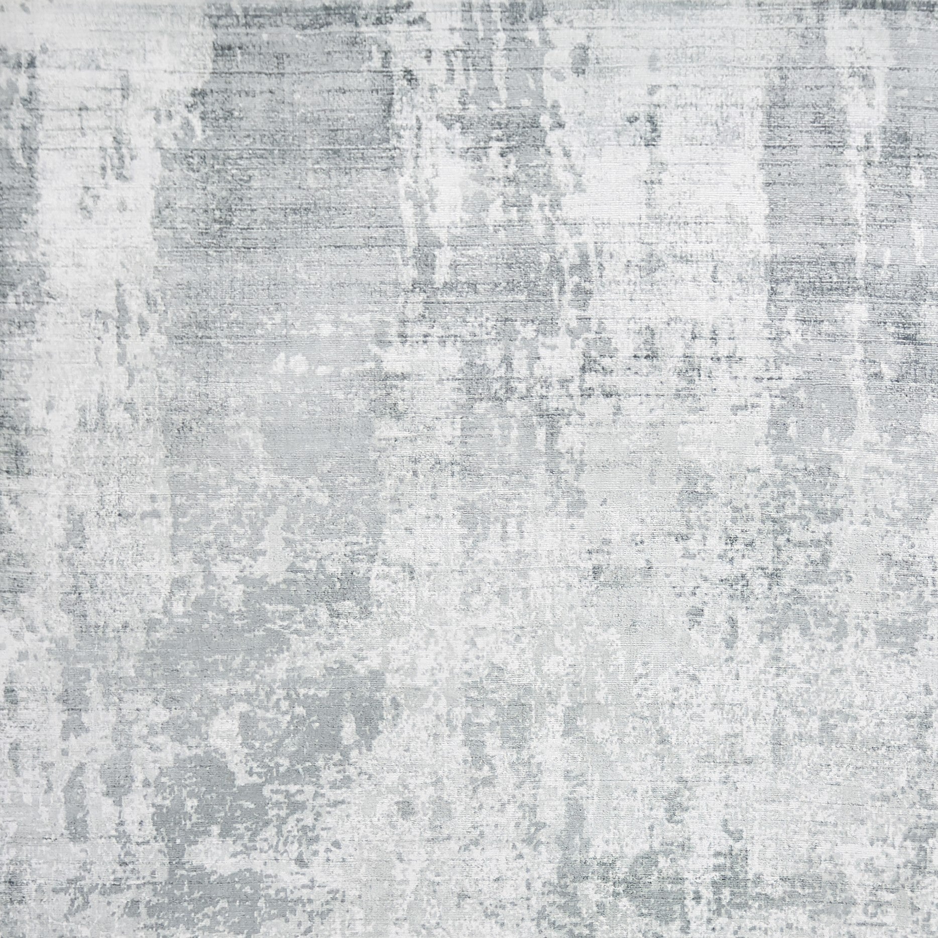 5' X 7' Dark Gray And Light Gray Abstract Hand Loomed Area Rug