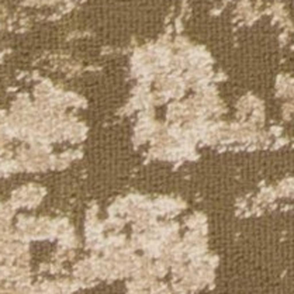5' X 8' Beige And Tan Floral Medallion Distressed Area Rug