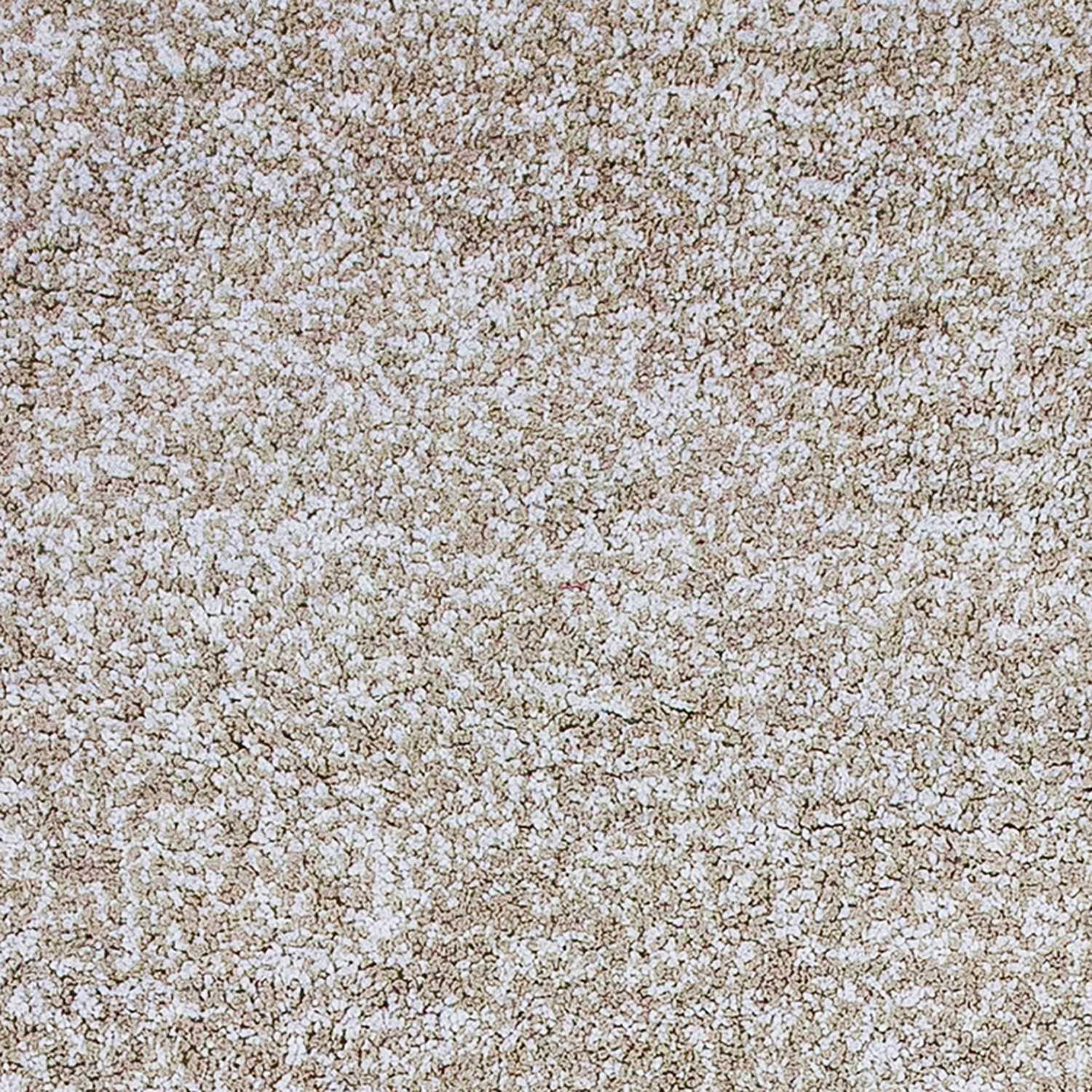 5' X 7' Ivory Shag Hand Woven Area Rug