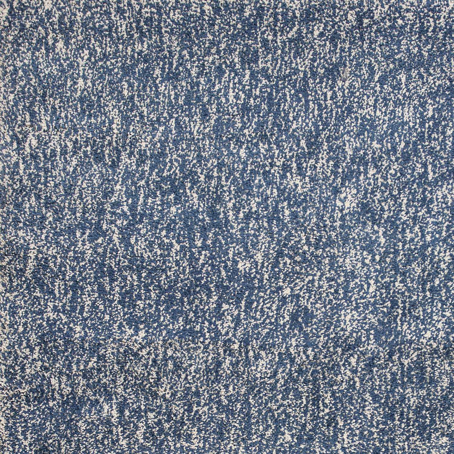 5' X 7' Indigo And Ivory Abstract Hand Woven Area Rug
