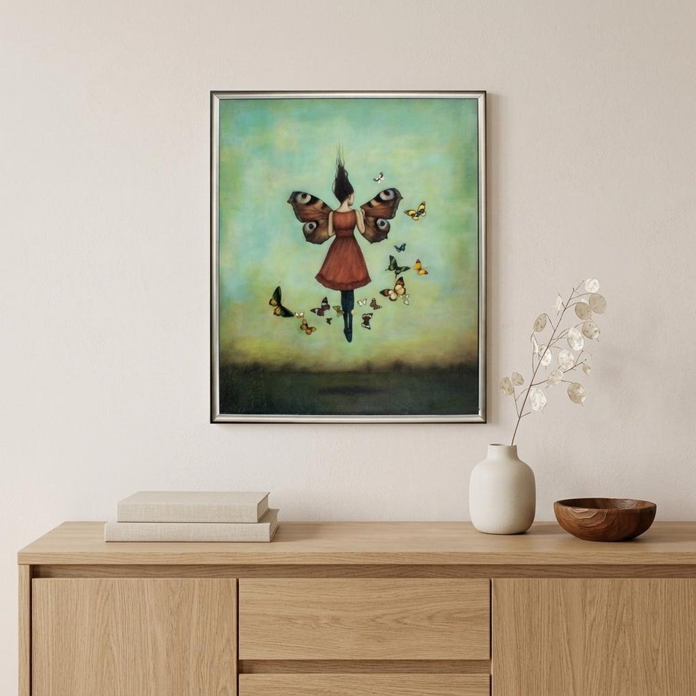26" X 31" Silver Frame Imago Sky