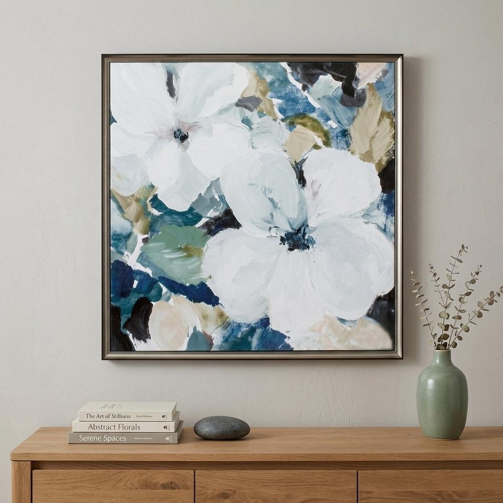 29" X 29" Brown Frame Dark Beauty I