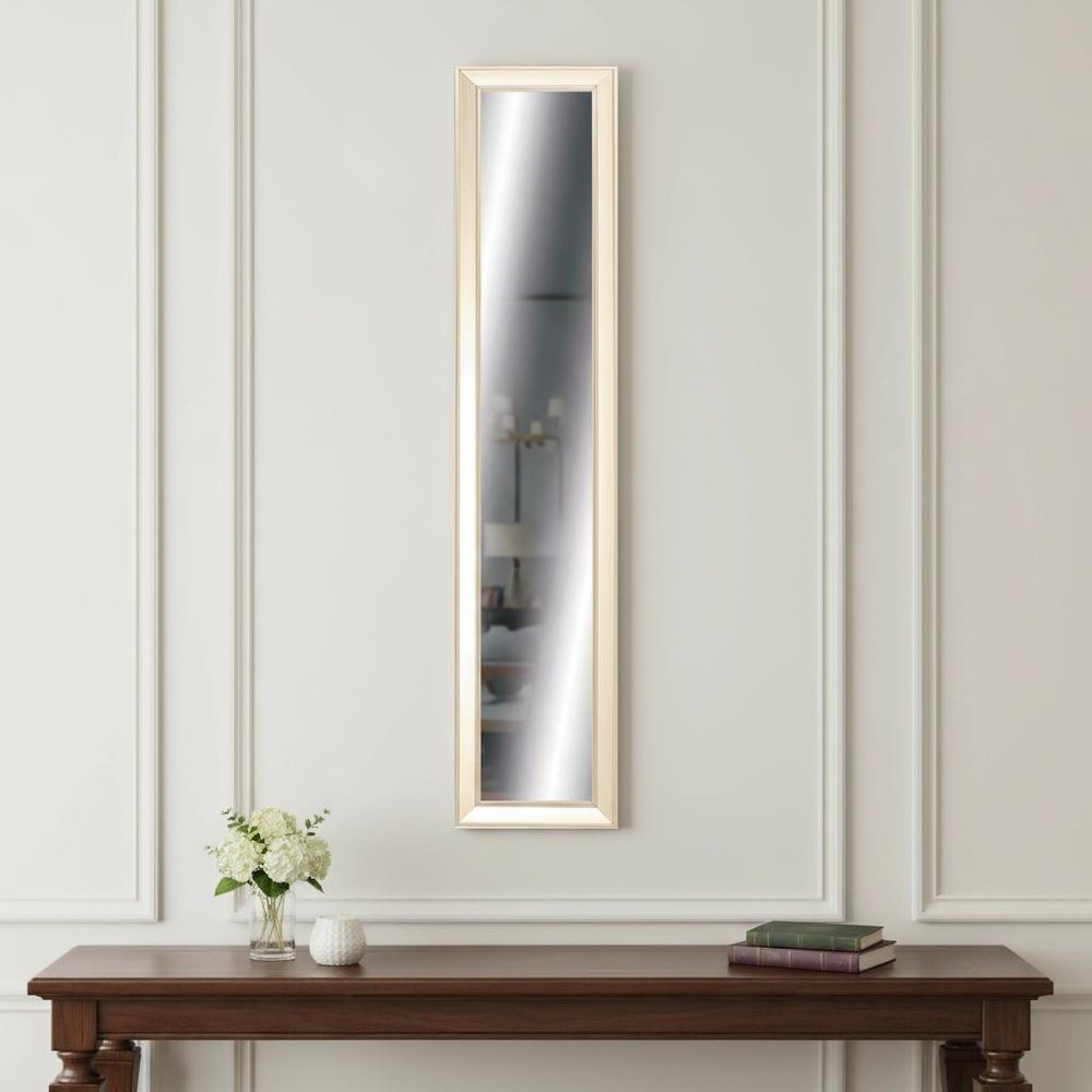 32" Champagne Gold Framed Accent Mirror