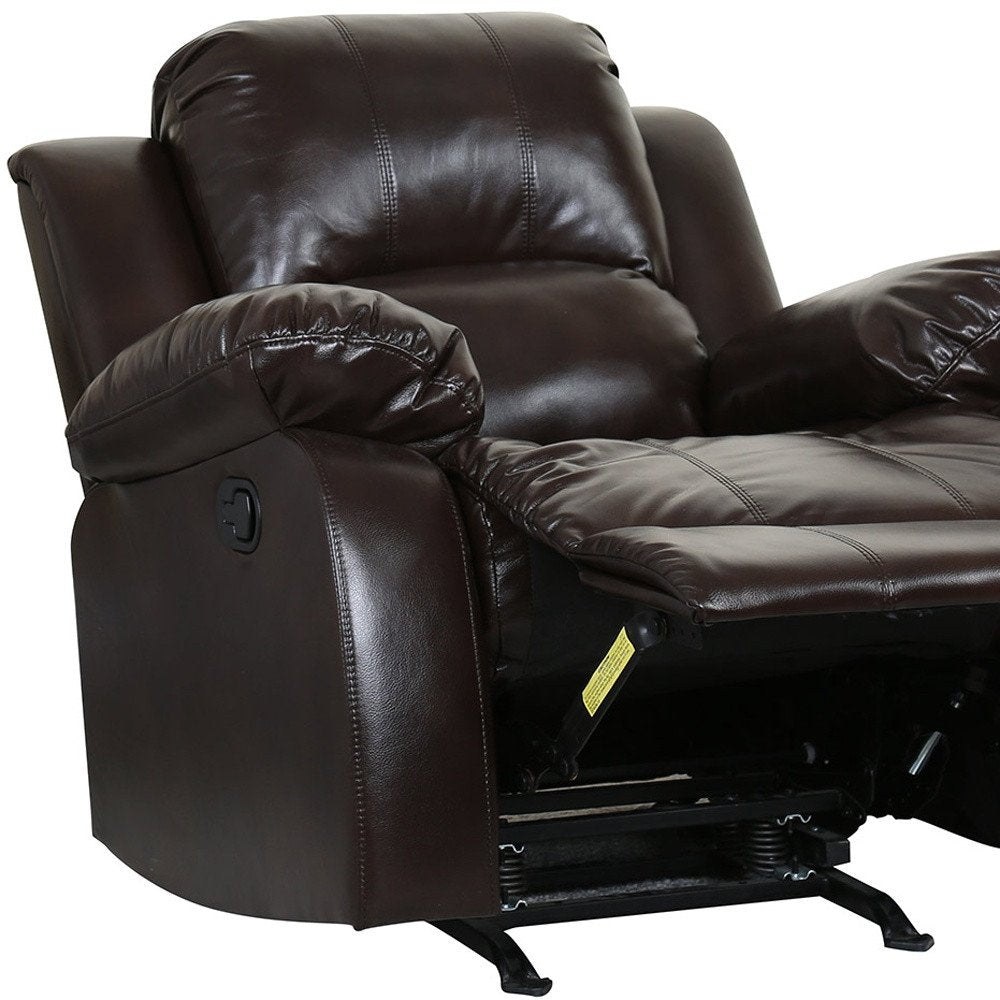 36" X 38" X 40" Brown Chair
