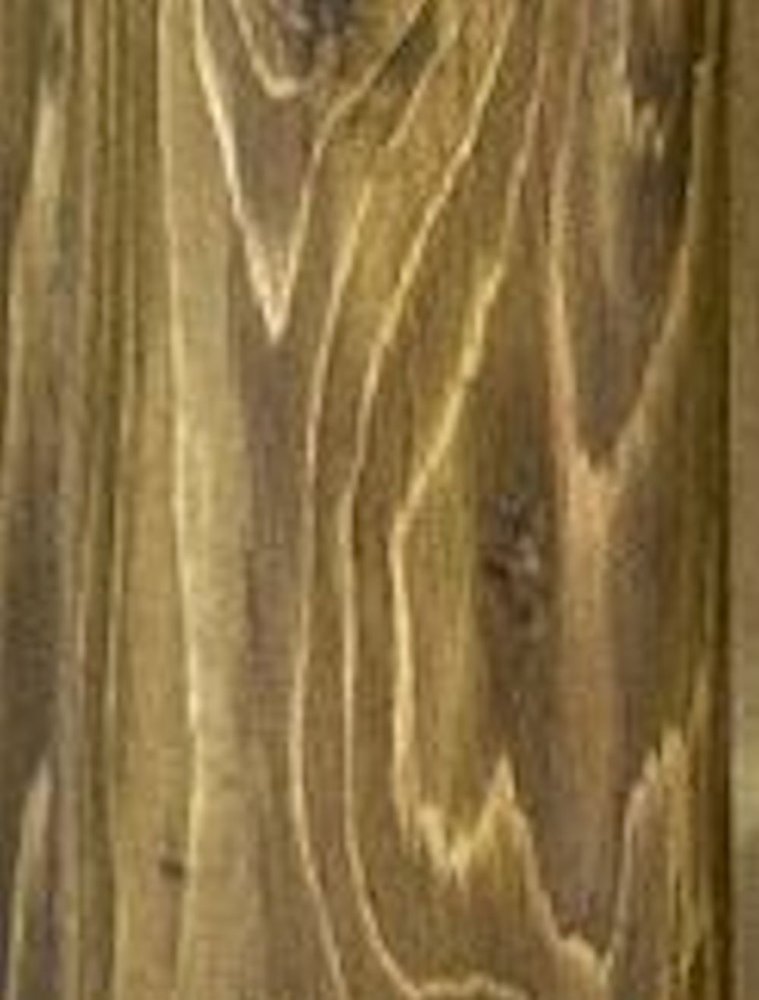 Natural Vintage Brown Finish Cedar Log Double Headboard