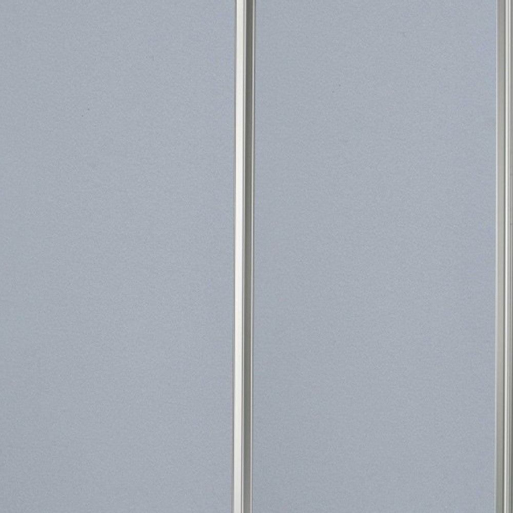 71" Gray Iron Folding Six Panel Screen Room Divider