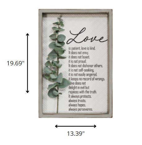 20" X 13" Gray Metal