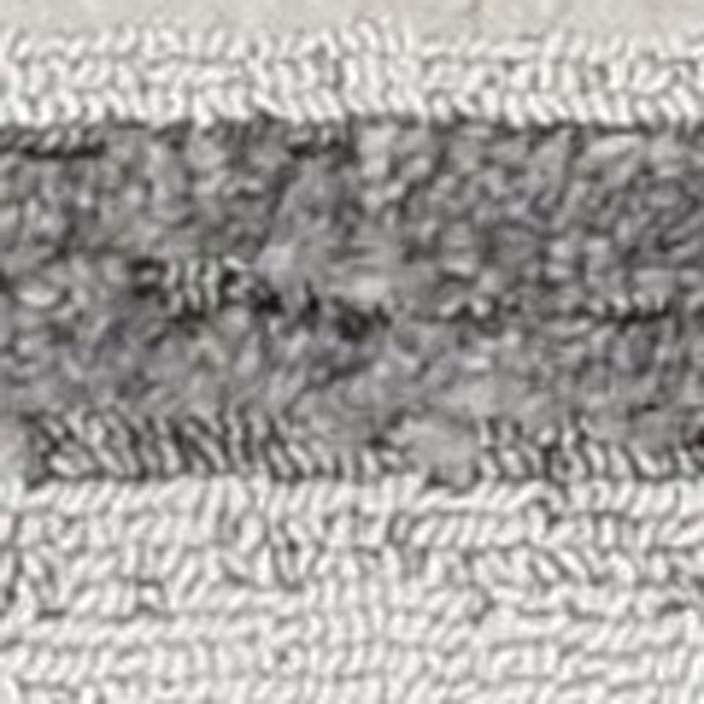 12' X 15' Gray and Ivory Abstract Area Rug