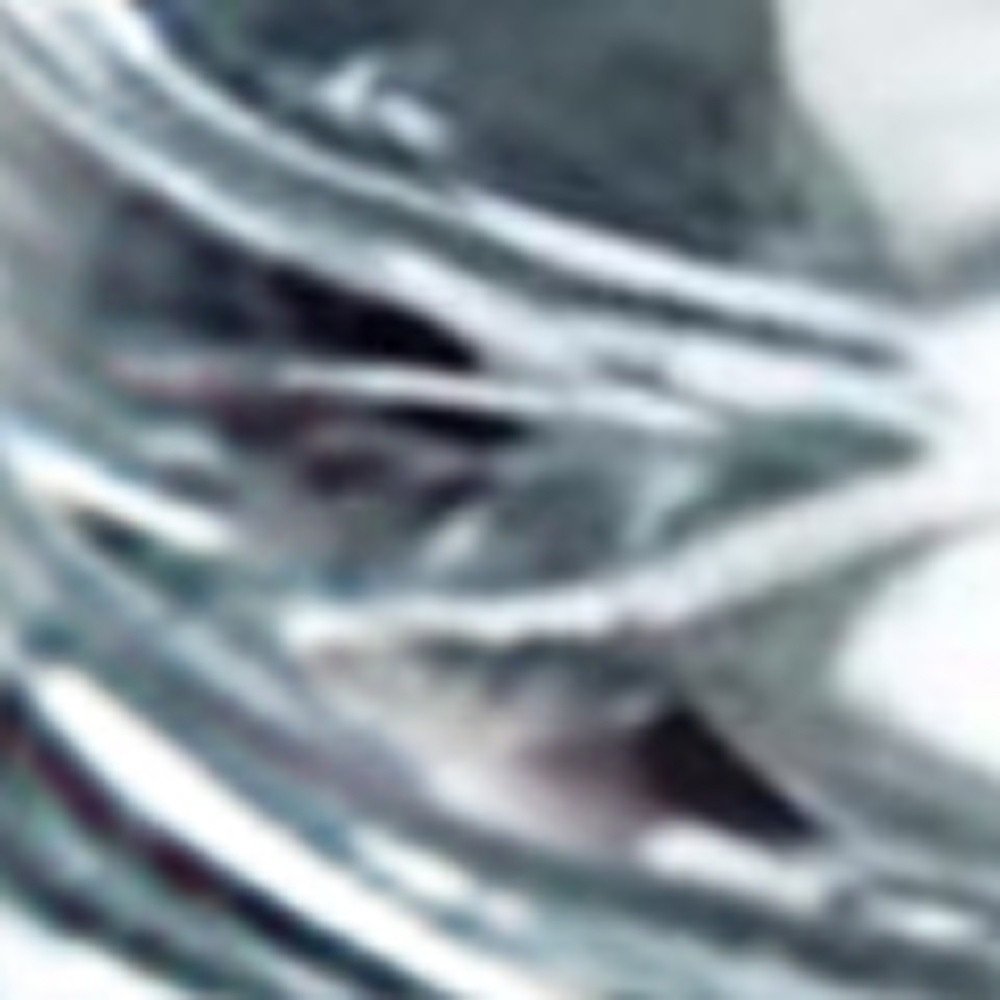 6" Clear Mouth Blown Crystal Biscuit Jar