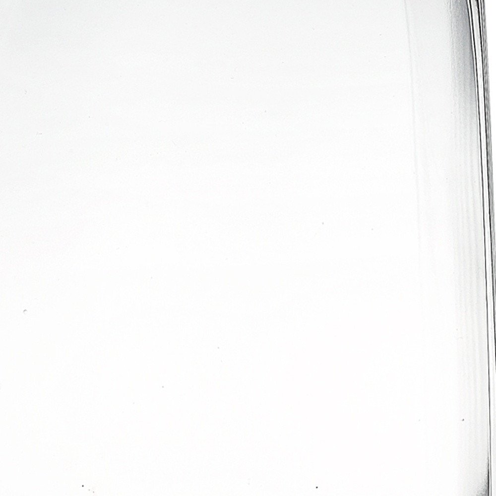 8" Crystal Glass Clear Rectangle Table Vase