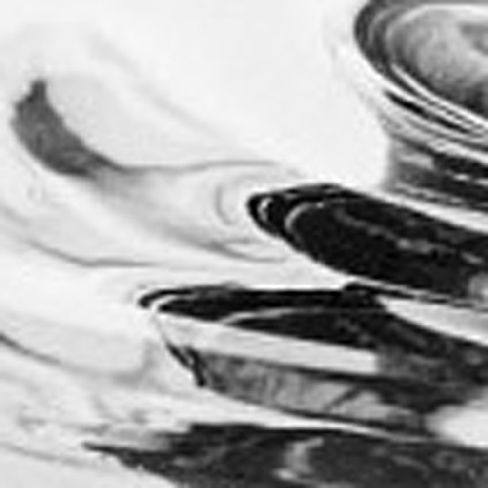 10" Clear Mouth Blown Crystal Round Trifle Bowl