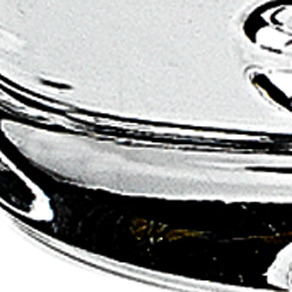Set of Four Clear Mouth Blown Crystal Highball Glasses
