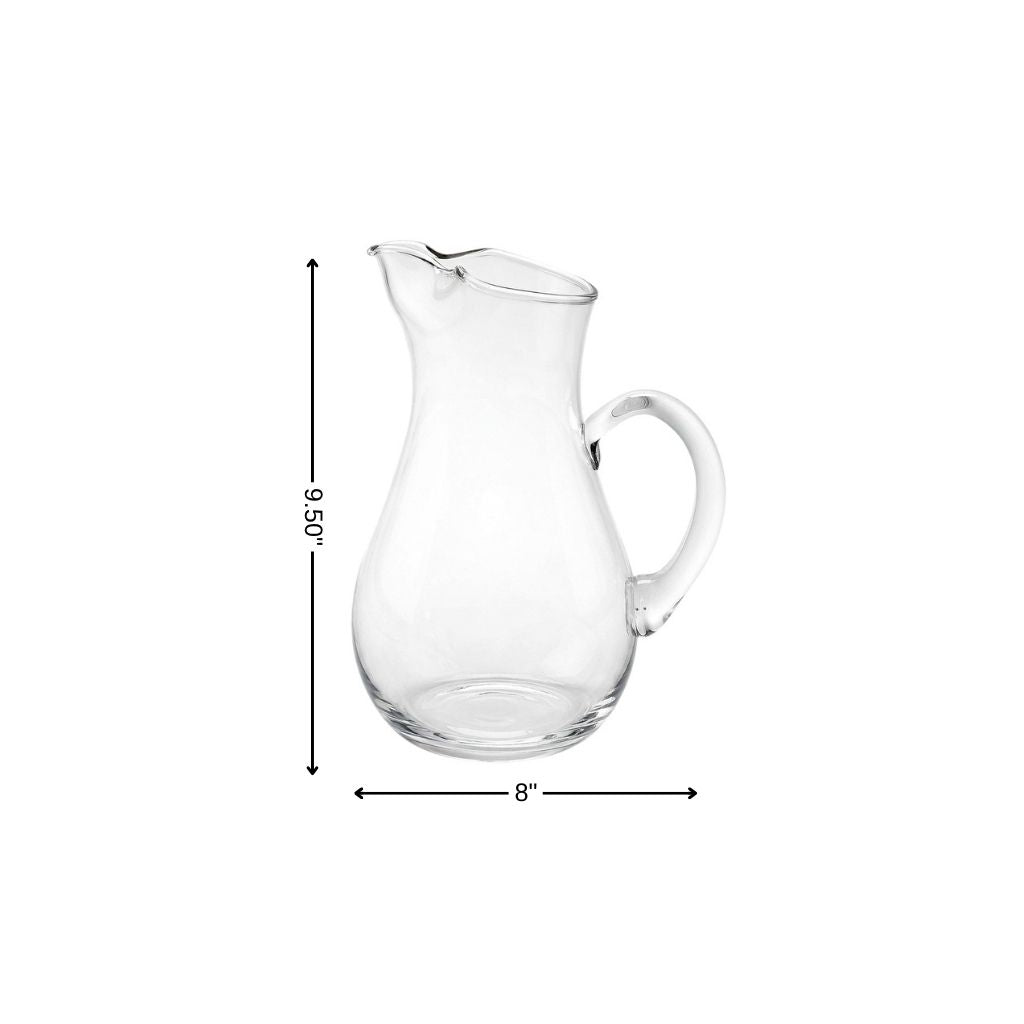 Mouth Blown Ice Tea Martini Or Water Glass Pitcher 36 Oz
