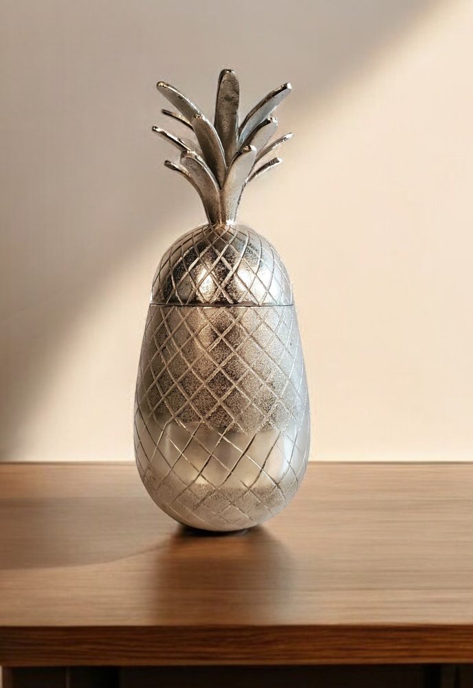 Pineapple Storage Aluminium Decor