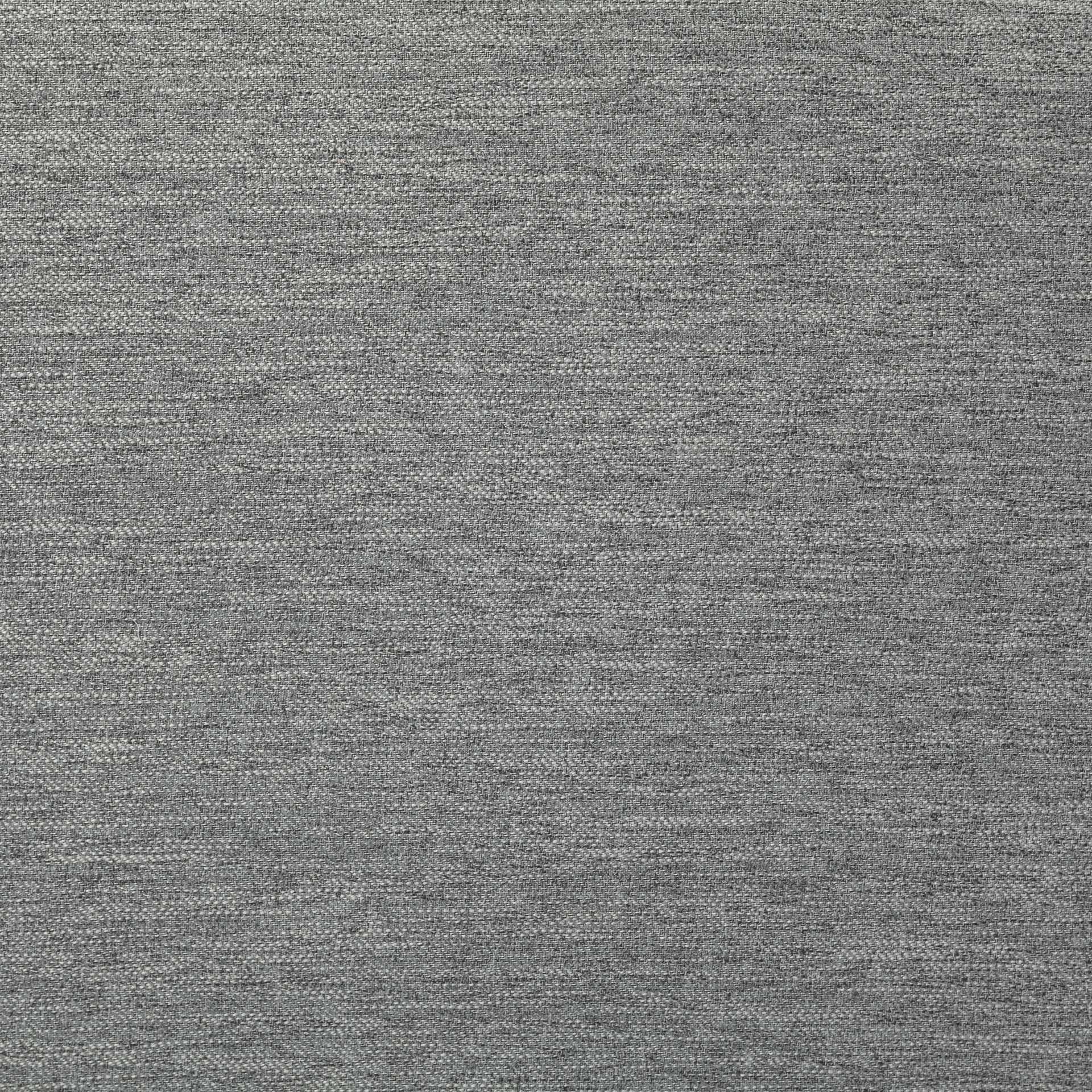 38" Gray and Brown Linen Arm Chair
