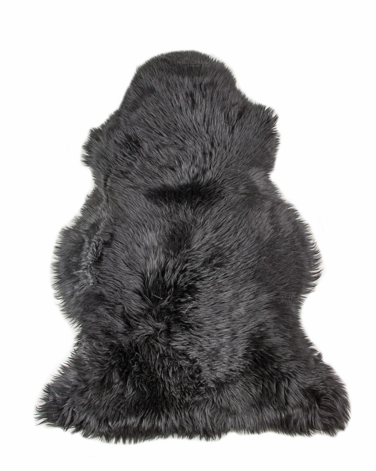 2' X 3' Black Shag Area Rug