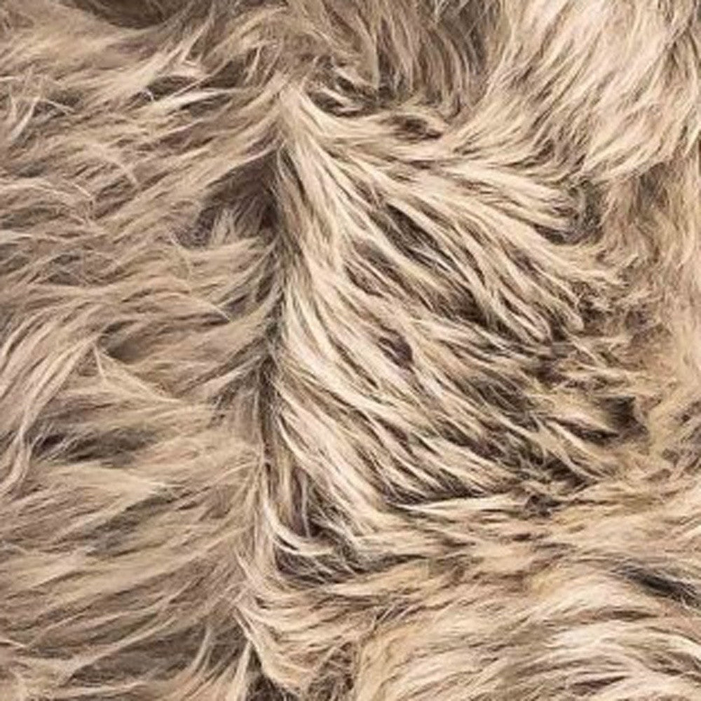 2' X 3' Latte New Zealand Natural Sheepskin Rug