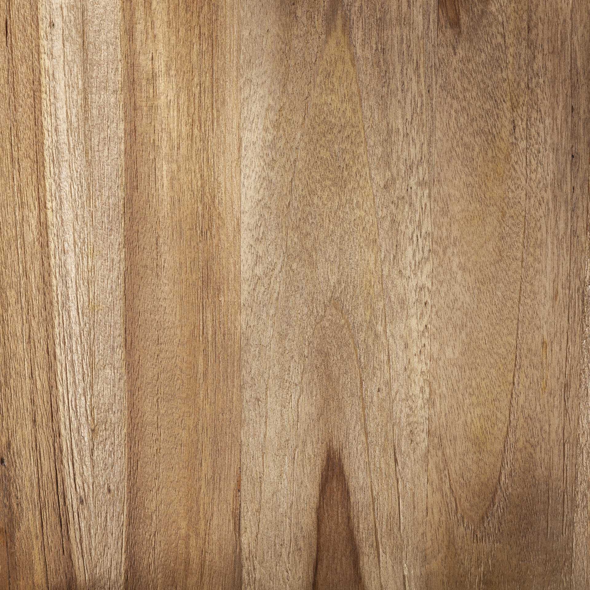 71" Brown And Silver Metal and Wood Four Tier Bookcase