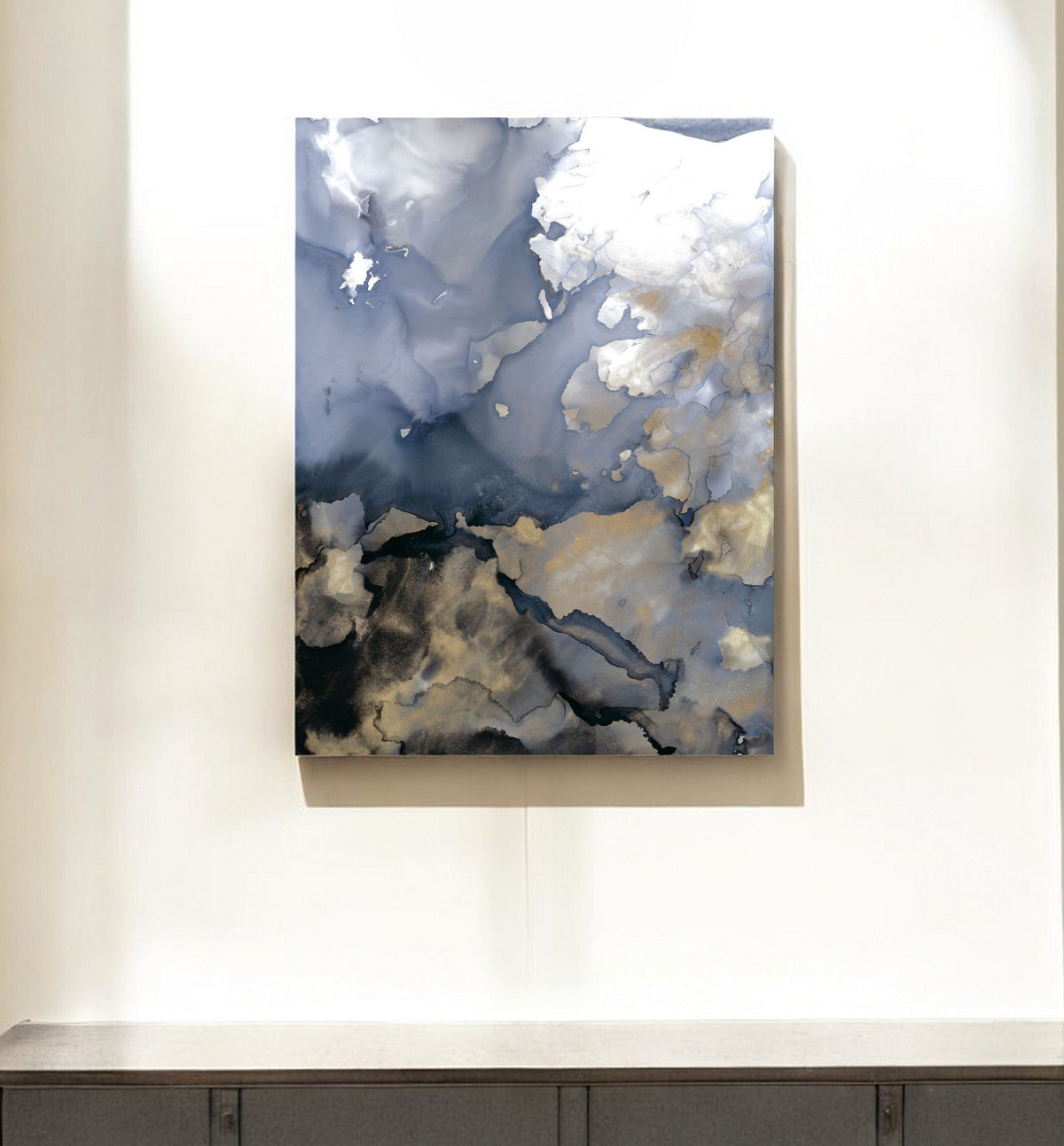 Wrapped Canvas p-Oxybis(benzenesulfonyl hydrazide) Wall Art