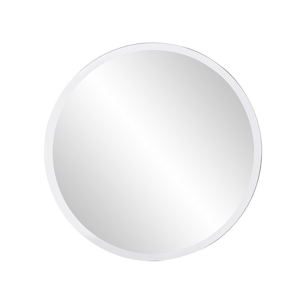 12" Clear Round Unframed Accent Mirror