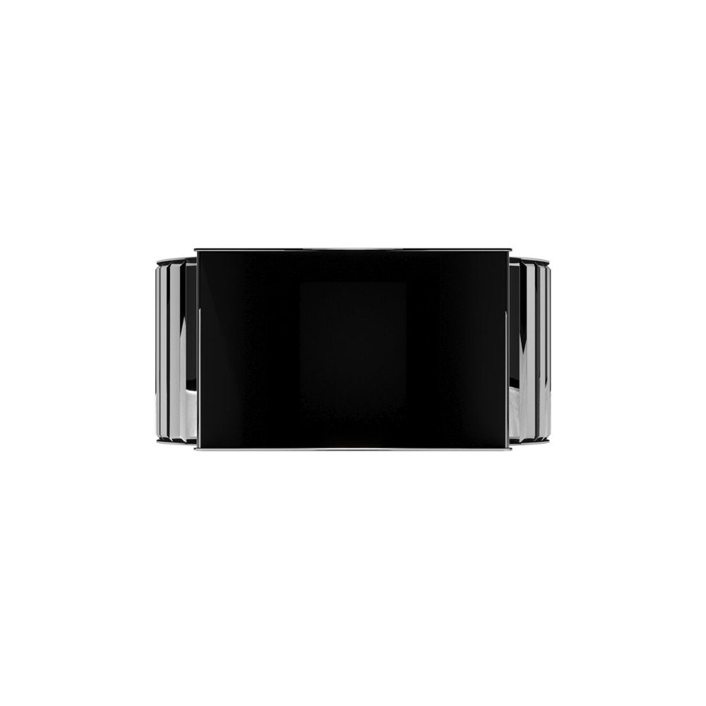 28" Clear Crystal Glass Table Vase