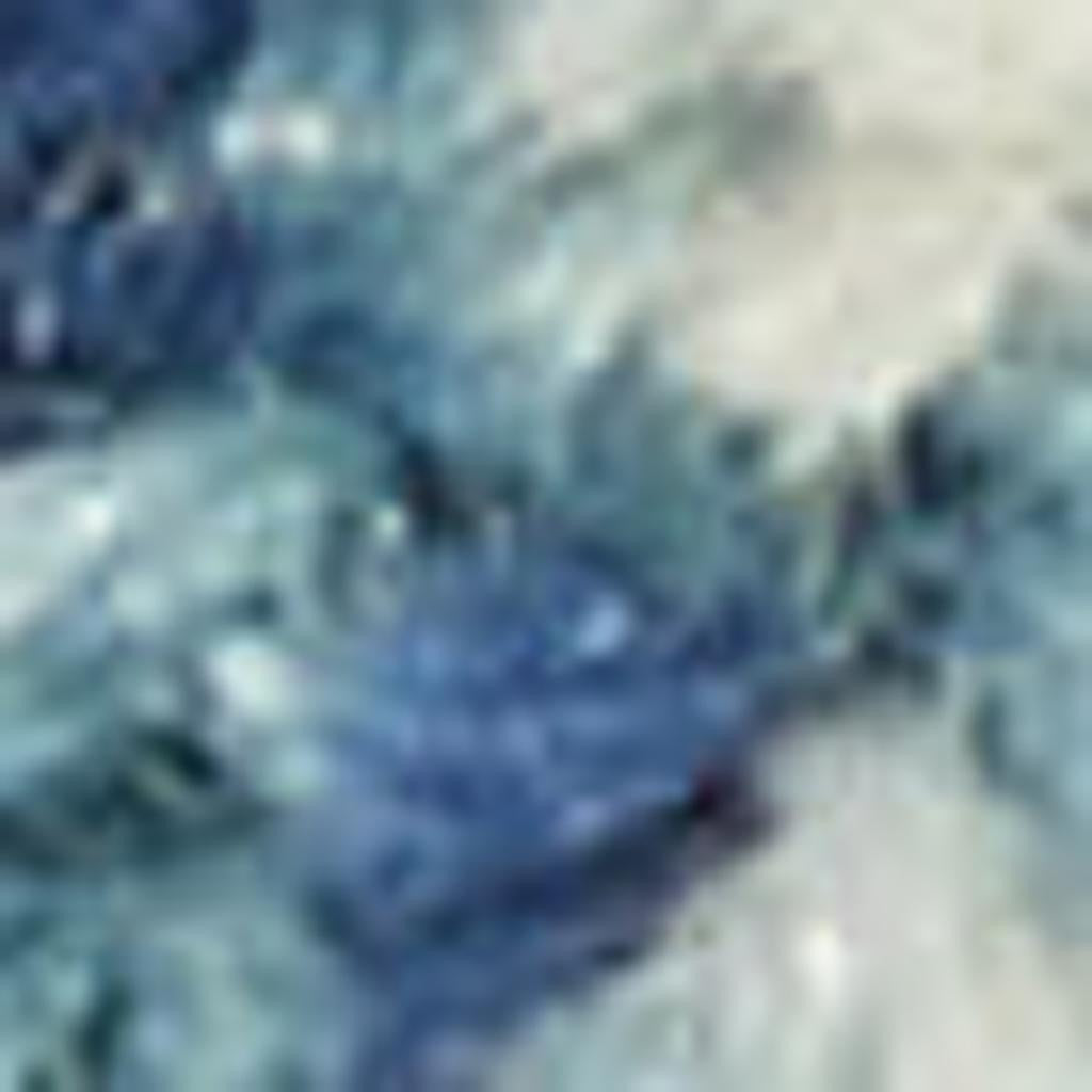 5' X 7' Blue And Ivory Abstract Area Rug