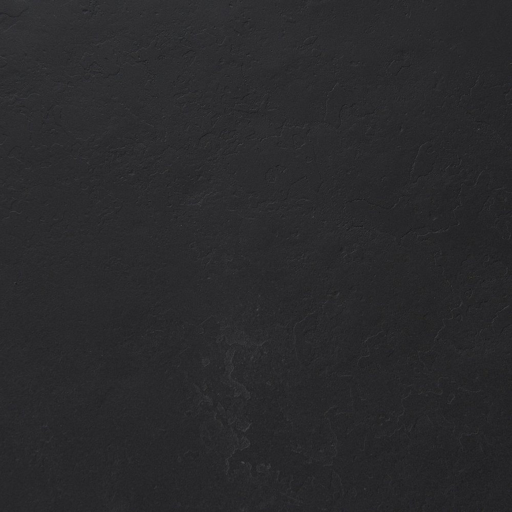 20" Black Iron Round End Table