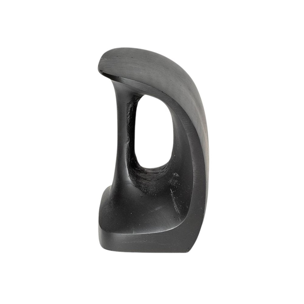 Set of Two 6" Black Metal Decorative Bookends