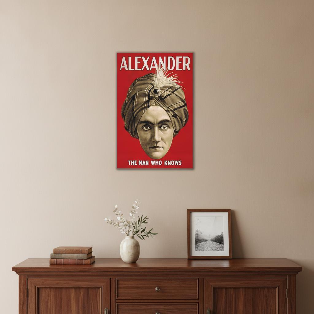 Vintage Alexander Vintage Magic Unframed Wall Art