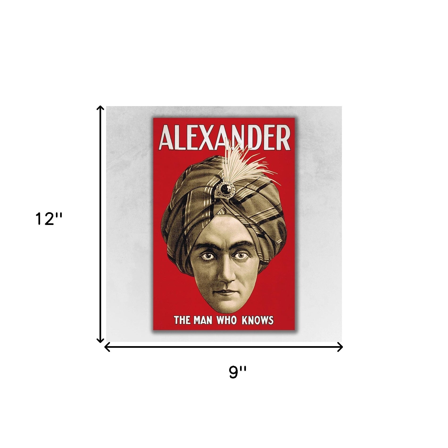 Vintage Alexander Vintage Magic Unframed Wall Art
