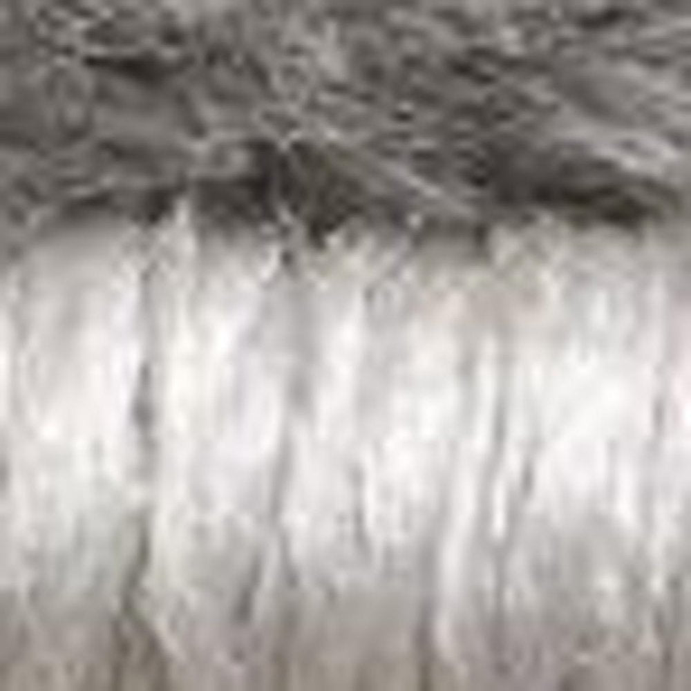 10' Gray Damask Dhurrie Runner Rug